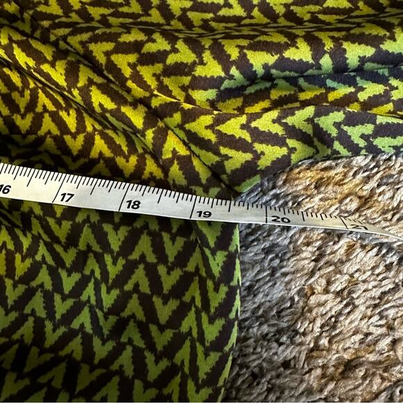 Michael Kors women’s peplum blouse small green - Picture 6 of 8